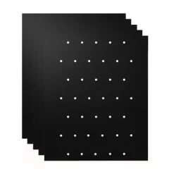 Grillmåtte med huller non-stick Sort 5-pak Best