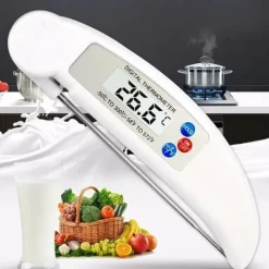 Grilltermometer - Digitalt Termometer i Foldbart Design Outlet