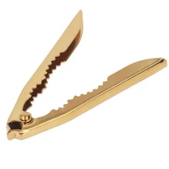 Guld Krabbeknæk Skridsikker Robust Rustfrit Stål Nøddeknækker Kastanje Valnød Åbnerklemme til Køkken Discount