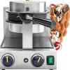 HENDI Bubble Waffle roterende vaffeljern, 1500W Outlet