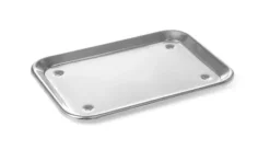 Serveringsfad & Skåle>HENDI displaybakke 240x170 mm i rustfrit stål med fødder, tåler opvaskemaskine