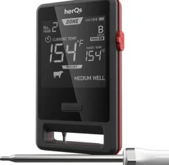 Køkkentermometre>HerQs Pin Pro - trådløst termometer