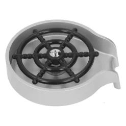 Højtryks Automatisk Glasskyllemaskine Bar Vask Kopvaskemaskine Køkken Flaskerenser med ABS Base Sølv Discount