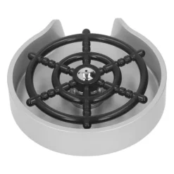 Højtryks Automatisk Glasskyllemaskine Bar Vask Kopvaskemaskine Køkken Flaskerenser med ABS Base Sølv Discount