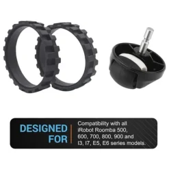 Hjul til iRobot Roomba 500, 600, 700, 800, 900-serien / E5 / E6 / i3 / i6+ Outlet