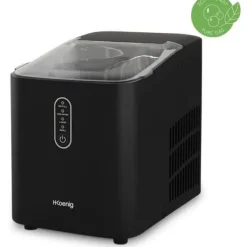 HKoeNIG ismaskine - KUB14 - Op til 12 kg isterninger om dagen - 7 til 9 minutters produktion - Sort Sale