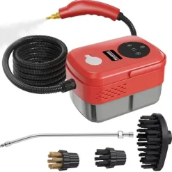 Håndholdt Damprenser, Højt Tryk, Multi-Oberflade Kapacitet,220 V, rød, EU Sale