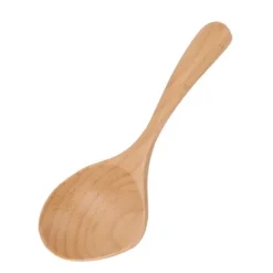 Håndlavede træskeer med høj temperatur, sikker og miljøvenlig træske med langt skaft til køkkenet Discount