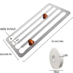 Holder i rustfrit stål til Nespresso-kapsler New