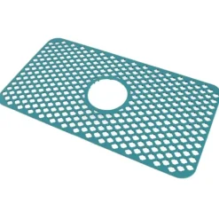 Hulisoleret køkkenvaskmåtte Skridsikker multifunktionel stor størrelse silikonevaskmåttebeskytter Grøn Online