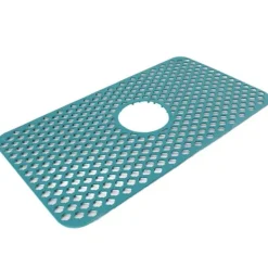 Hulisoleret køkkenvaskmåtte Skridsikker multifunktionel stor størrelse silikonevaskmåttebeskytter Grøn Online