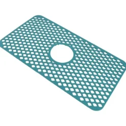 Hulisoleret køkkenvaskmåtte Skridsikker multifunktionel stor størrelse silikonevaskmåttebeskytter Grøn Online