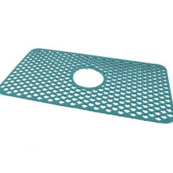 Hulisoleret køkkenvaskmåtte Skridsikker multifunktionel stor størrelse silikonevaskmåttebeskytter Grøn Online