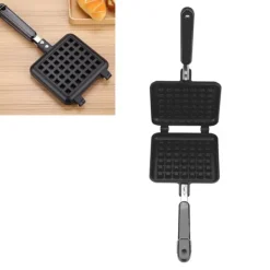 Husholdningskøkken Gas Non-stick Vaffelmaskine Pandeform Form Presseplade Madlavning Bageværktøj Discount