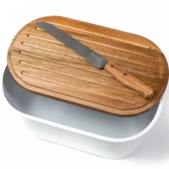 HUSLA BRØDBAGER MED SKÆREBRÆT OG KNIV 73940 Best