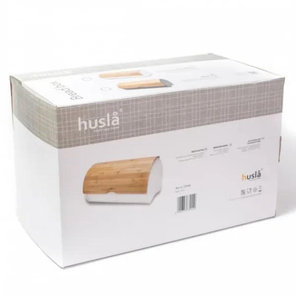 Brødkasser & Brødposer>HUSLA BRØDBEHOLDER 73944 HVID