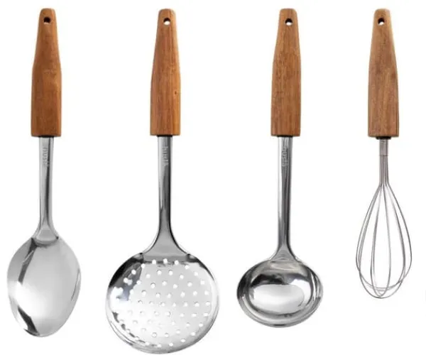 Køkkenudstyrssæt>HUSLA KØKKENredskabssæt, ACACIA TRÆ 73952