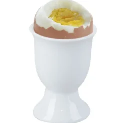 Hvid æggeholder i porcelæn Sale