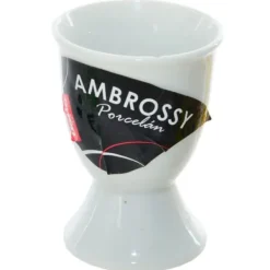 Hvid æggeholder i porcelæn Sale