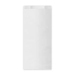 Brødkasser & Brødposer>Hvid papir morgenmadspose 2,0 kg 14+7 x 32 cm 100 stk.