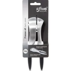 Hvidløgspresse i rustfrit stål med gummigreb Best