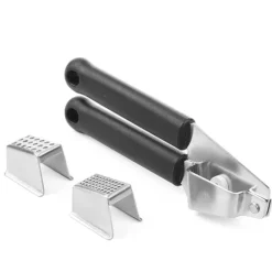 Hvidløgspresse i rustfrit stål, 2 tykkelser - Hendi 856123 Sale