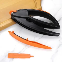 3-i-1 Hvidløgspresser med Piller - Hvidløgsknuser i Rustfrit Stål Best