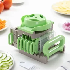 Mandolin- & Rivejern>6-i-1 sammenfoldelig mandolin rivejern Choppie InnovaGoods