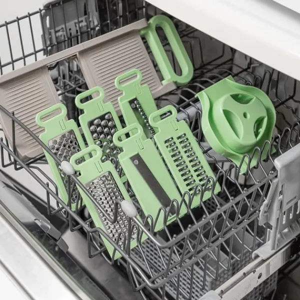 Mandolin- & Rivejern>6-i-1 sammenfoldelig mandolin rivejern Choppie InnovaGoods