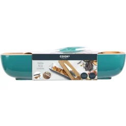 3-i-1 sæt: bord, beholder og knivgrøn Hot