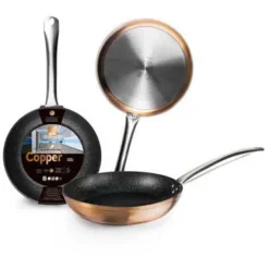 Ibili Gryder, Stegepander Og Kasseroller>Stegepande Natura Copper 28 Cm Søvfarvet