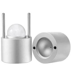 Ice Ball Press 2,1/53 mm, isčemester kit, perfekt til whisky, elegant sølvdesign, ideel til drinks og cocktails. New