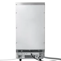 IJsblokjesmachine - Commerciële IJsmachine - Capaciteit 45 kg/dag - Opslag 13 kg - Vrijstaand of Onderbouw - RVS - LED-display - Zelfreinigend New