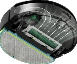 IROBOT Roomba 205 DustCompactor Combo Sort Støvsuger og Mopperobot Hot