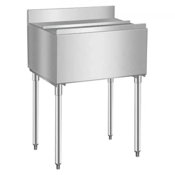 Isbeholder, 78,4 L, 76,1x48,3x93,7 cm, rustfrit stål Discount