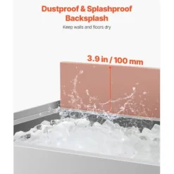 Isbeholder, 78,4 L, 76,1x48,3x93,7 cm, rustfrit stål Discount