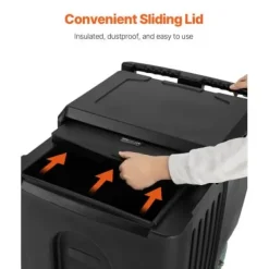 Iskasse, 80x58x74 cm isoleret med hjul, opbevaring