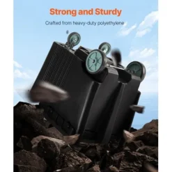 Iskasse, 80x58x74 cm isoleret med hjul, opbevaring