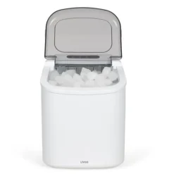 Isproducenter>Ismaskin - LIVOO - DOM484 - Upp till 12 kg/dag - 1,2L tank - 600g isbitsform - 9 kuber per cykel - Självrengörande