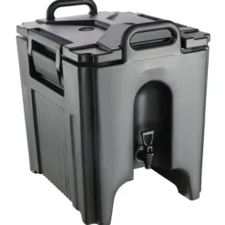 Isoleret drikkevaredispenser, 10 gallon, fødevaregodkendt LL9450UP til kolde og varme drikke. Termisk køler med to-trins hanehåndtag. Clearance