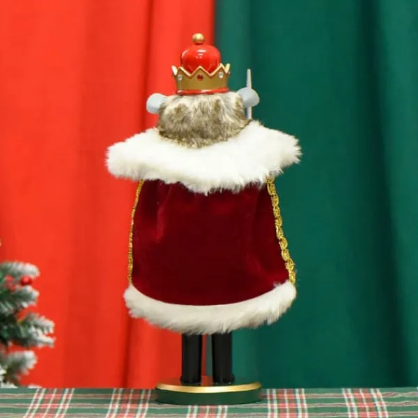 Julen Nøddeknækkeren Mus Konge Desktop Ornament Statue Nøddeknækker Dukke Online