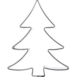 Juletræsudstikker i stål 6,7 cm Outlet