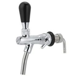 Justerbar ølhane - G5/8" gevind, forkromet messing rustfrit stål, tilbehør til øltønde Clearance