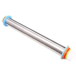 Justerbar Rulle i Rustfrit Stål - Perfekt til Dej, Kager og Pizza Clearance