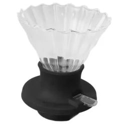Kaffemaskiner Til God Kaffe>Kaffedrypper Højtemperaturbestandighed Borosilikatglas Hånddryp kaffefilterkeglekop L
