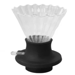 Kaffemaskiner Til God Kaffe>Kaffedrypper Højtemperaturbestandighed Borosilikatglas Hånddryp kaffefilterkeglekop L