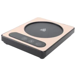 Kopvarmer>Kaffekopvarmer 36W Touch Control 12h Timing Smart Kaffekrus Varmeapparat til Kaffe Drik Mælk Te Varm Chokolade Guld EU Stik 220V