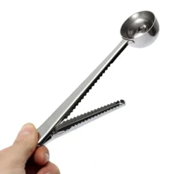 Kaffemål med Klemme i Rustfrit stål Discount