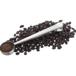 Kaffemål med Klemme i Rustfrit stål Discount