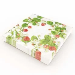 Kaffeservett Jordgubbar 20-pack Gullers Hot